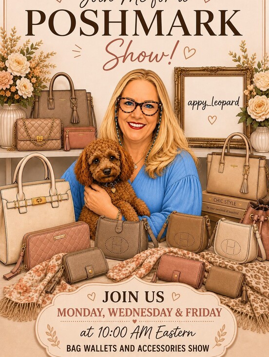 Handbags - Jane's Live Show Flyer